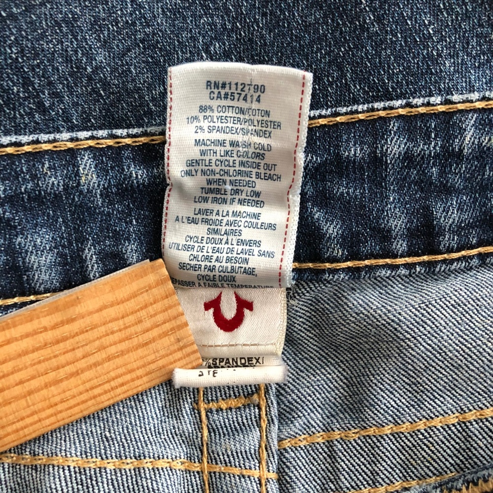 True Religion Jeans Skinny Basic Stonewash Denim - Picture 6 of 8